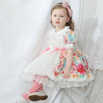 Gorgeous Floral Vintage Dress,12M to 6T.