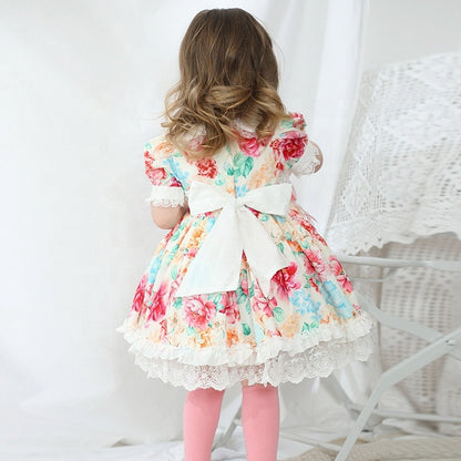 Gorgeous Floral Vintage Dress,12M to 6T.