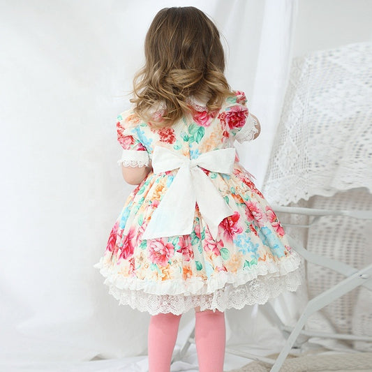 Gorgeous Floral Vintage Dress,12M to 6T.