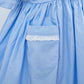 Blue Matching Sister Smocked Dress & Bubble,12M To 6T.