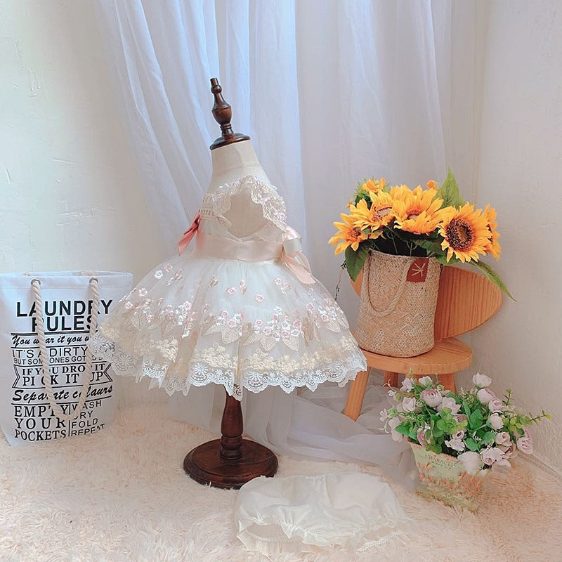White Royal Princess Dress,12M to 7T.