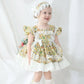 Cute Print Spanish Dress,2T to 7T.