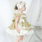 Cute Print Spanish Dress,2T to 7T.