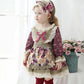 3 pc Floral Spanish Dress,12M to 6T.