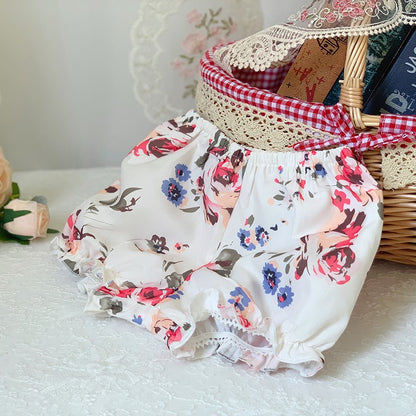 Floral Spanish Dress With Bows,12M to 6T.