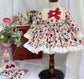 Adorable Christmas Print Lolita Dress,12M to 5T.