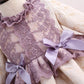 Spanish Vintage Purple Dress,12M to 6T.