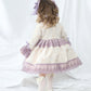Spanish Vintage Purple Dress,12M to 6T.
