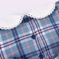 Vintage Plaid Dress,2T to 7T.