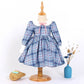 Vintage Plaid Dress,2T to 7T.
