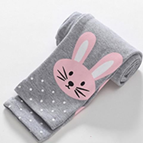 Cute bunny print leggings,3T to 8T.