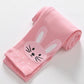 Cute bunny print leggings,3T to 8T.