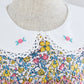 Floral Hand Smocked Dress With Lace Highlights,12M to 6T.