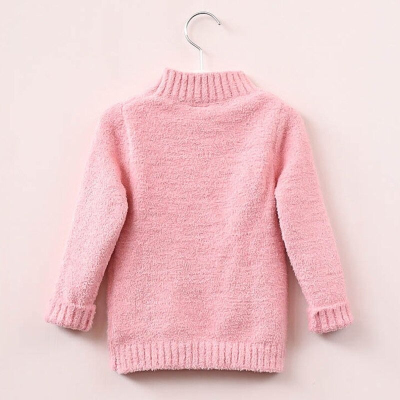 Cute Turtle Neck Sweaters,3T to 7T.