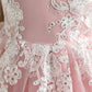 High Detailed Embroidered Dresses,Pink/Purple,12M to 5T.
