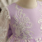 High Detailed Embroidered Dresses,Pink/Purple,12M to 5T.