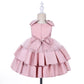 Pink Ball Gown Dress,2T to 8T.